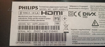 TV Philips 40" (102cm), LED, DVB-T, 200Hz, USB - 16