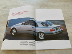 Prospekty BMW 3 Coupé Cabrio E36 1992, 1993,1996, 1997, 1998 - 16