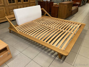 Nová dubová designová postel Ellenberger - 16