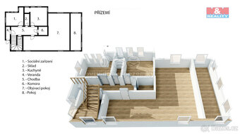 Prodej rodinného domu, 382 m², Senohraby, ul. Hlavní - 16