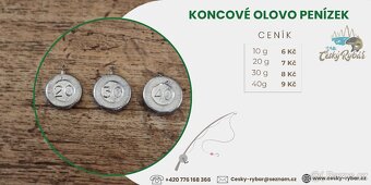 Rybářské olova Severní Čechy za SUPER ceny - 16