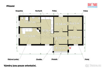 Prodej chalupy, 322 m², Výrov, ul. Hadačka - 16