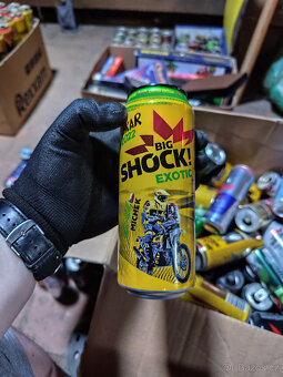 Plechovky od Energy Drinků Big Shock - 2 - 16