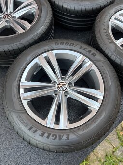 ☀️origo.Alu VW Touareg 5x112 letní pneu 255/55/19 - 16