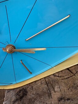 Hodiny Prim Brusel Modré "Kapka" - 16