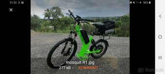 Celoodpružené elektro odrážedlo Mosquit, výkon 1000W. - 16