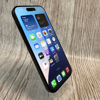 iPhone 16 Pro 128GB, černý, eSIm,100% baterie (rok záruka) - 16