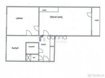 Prodej bytu 2+1, 57m2, nezařízený, ul. Jasmínová, Praha 10 - - 16