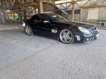 Mercedes Benz SL 55 AMG facelift 63AMG cabrio přes 500ps V-M - 16
