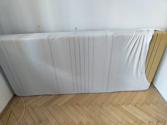 Černá kovová postel 210 x 95 cm - 16