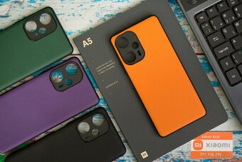 Pouzdro s koženkovými zády pro Xiaomi, Redmi a Poco - 16
