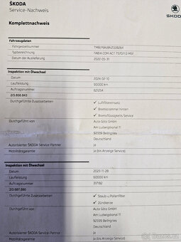 Škoda Fabia 3 combi 1.0 TSI 70KW rok 2022 odp. DPH - 16