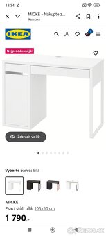 Prodám psací stůl IKEA + Dvě dětské židle - 16