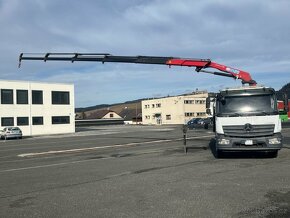 MB Atego 1527/ 2015/ Valník/ Hydraulická ruka HMF1120 K5 +DO - 16