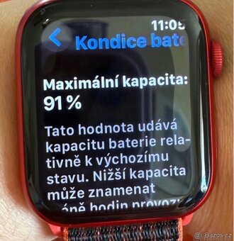 Watch 8 cell 45 Red, Red Sport Band(Chytré hodinky) - 16