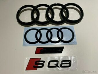 AUDI Napis logo znak S3 RS3 S4 RS4 S5 S7 RS7 RS6 SQ7 SQ8 - 16