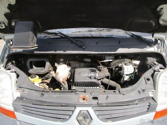 RENAULT MASTER 2.5 DCi  - valník plachta, 1 majitel, DPH - 16