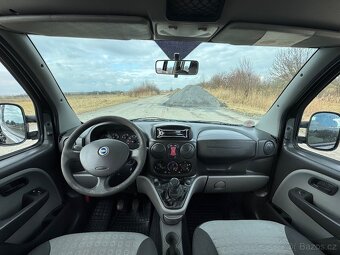 Fiat DOBLO 1.4i 57kw, 140.000Km,1.MAJITEL, NOVÁ STK, KLIMA - 16