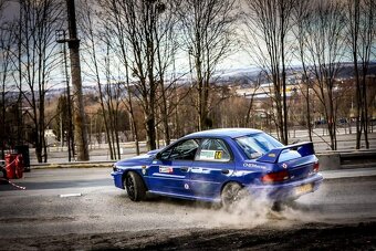 Subaru Impreza STi RA 2 1994 Rally závoďák s rámem RHD - 16