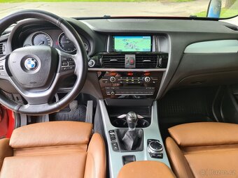 BMW X 3 F25 20.tdi Kůže,Nezávislé Topení,El.závěs Top.stav - 16