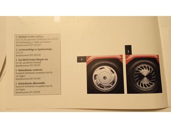 sada dvoudílných poklic (kryty kol) Škoda Favorit - 16