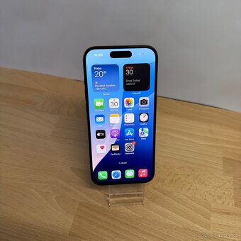 iPhone 15 Pro 256GB, černý, eSIM (12 měsíců záruka) - 16