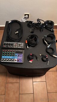 JBL EON 500 + Yamaha MSR800 + mix + stojany + kabeláž - 16