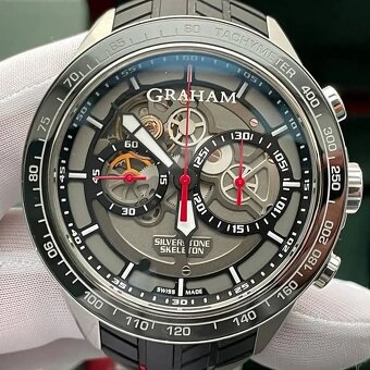 Graham, model Silverstone RS Skeleton, originál hodinky - 16