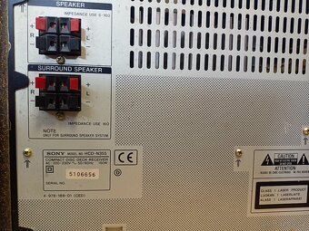 SONY věž HCD-N355 , pětidisk,rádio, double deck, zesilovač. - 16