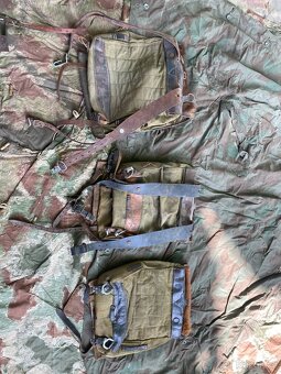 Německá helma,ww2,batoh,celta,maska,brýle,opasek - 16