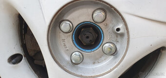 Alu Borbet R14, 6J, 4x100 + letní pneu 185/60 Point S - 16