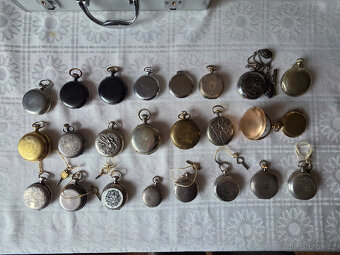 Staré kapesní hodinky. - 16