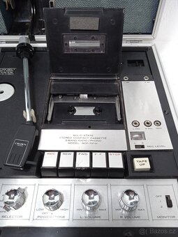 Crown SCP/71FW  retro rádio gramo kazetový magnetofon - 16