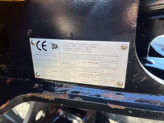 Minibagr minirypadlo JCB 19C-1 , Kubota Yanmar Takeuchi - 16