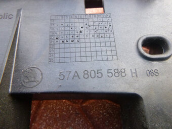 Škoda Karoq orig blatník nárazník 57A807221 čelo 57A805588H - 16