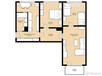 Prodej byt 3+1, 73㎡ - 16