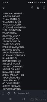 Prodám album Hokejové česko 2025 s kartama - 16