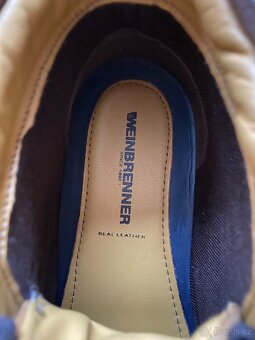 Nové pánské kožené podzimní/zimní boty Weinbrenner - č. 42 - 16