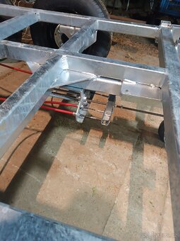 Novou bržděnou dvounápr. vlečku za malotraktor,traktor, - 16