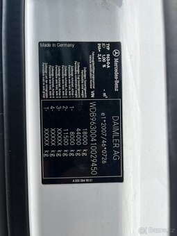 Mercedes-Benz ACTROS 1843 BDF AUTOMAT EURO VI Dhollandia DHS - 16