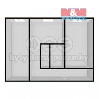Prodej bytu 2+1, 61 m², Chomutov, ul. Borová - 16