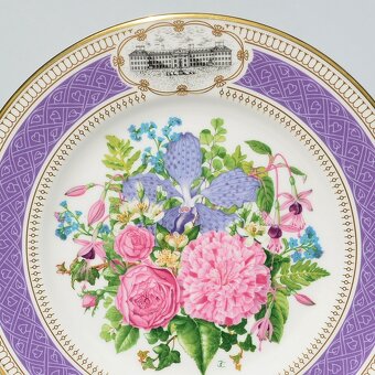 Aynsley, Minton, Wedgwood anglické porcelánové talíře - 16
