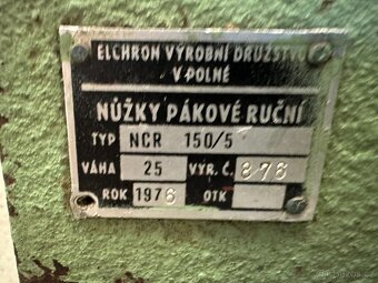 Ruční pákové nůžky - 16