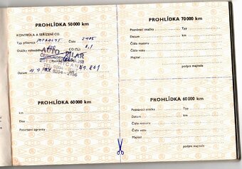 návod k obsluze + serviska z r. 1990 ŠKODA FAVORIT - 16