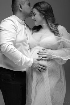 Focení těhotenství PRAHA, ČR . Pregnancy photoshoot - 16