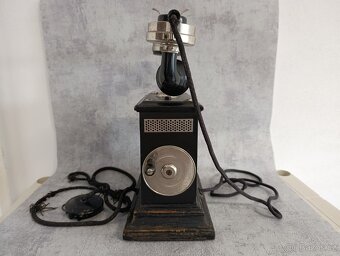 Velmi starý orig. dvouklikovy telefon do sbírky, k dekoraci - 16