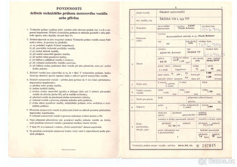 Prodám Škodu 110 L – rok 1976, původní stav, cena dohodou - 16