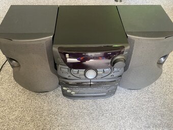 hifi věž daewoo reproduktory retro audio systém retro - 16