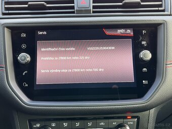 Prodám SEAT Ibiza FR, 1.0 TSI 85 kW, najeto 37.000 km. - 16