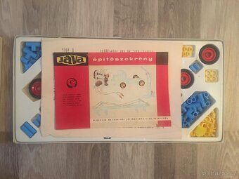 RETRO oblíbená stavebnice Java - épitöszekrény J2 a J3 i s n - 16